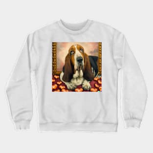 Will you be my basset hound? Crewneck Sweatshirt